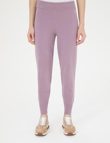 Lila Slim Fit Triko Pantolon - 50261079036