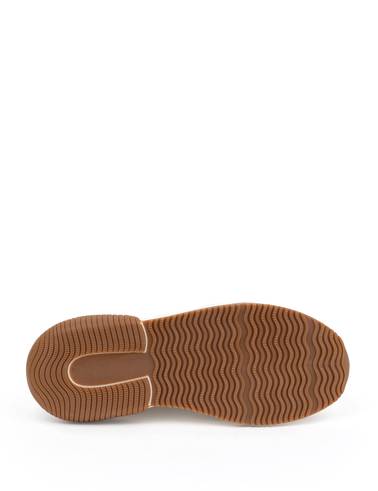 Bej Deri Sneaker