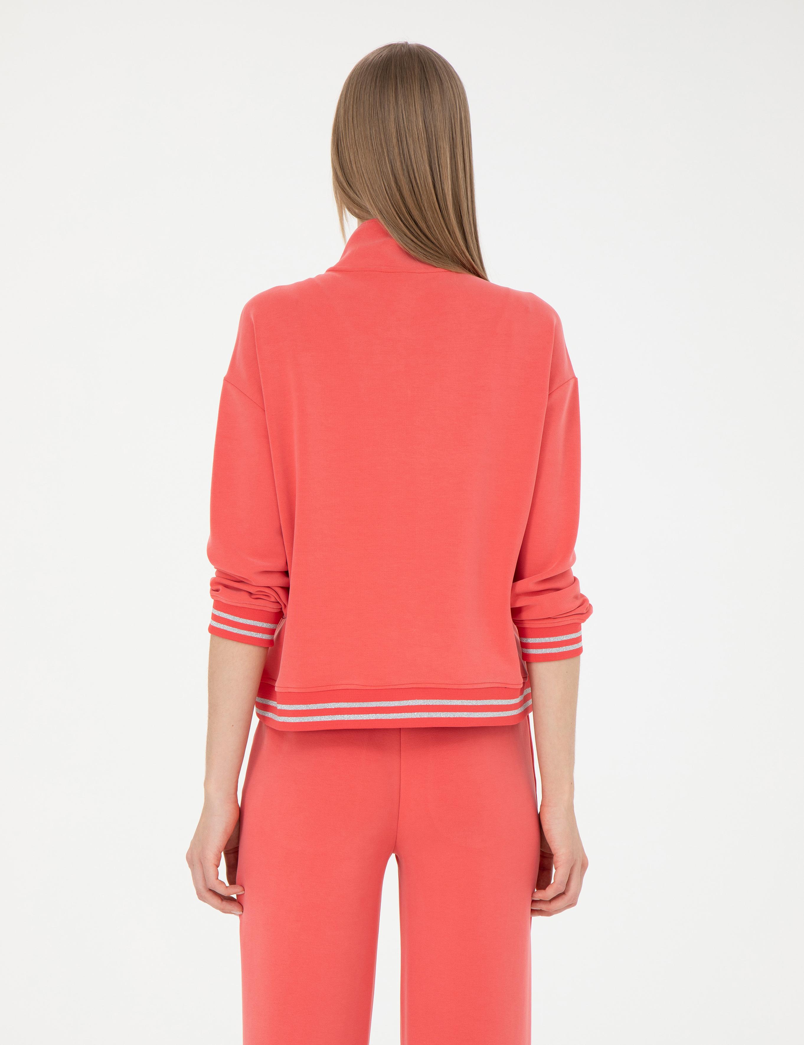 Nar Çiçeği Oversize Sweatshirt