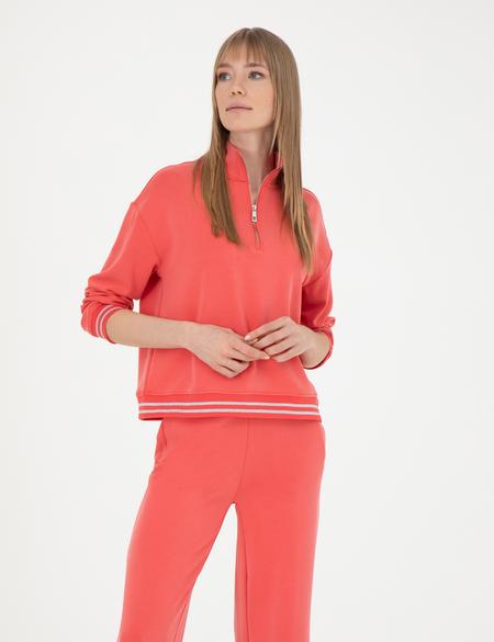 Nar Çiçeği Oversize Sweatshirt - 50282632010