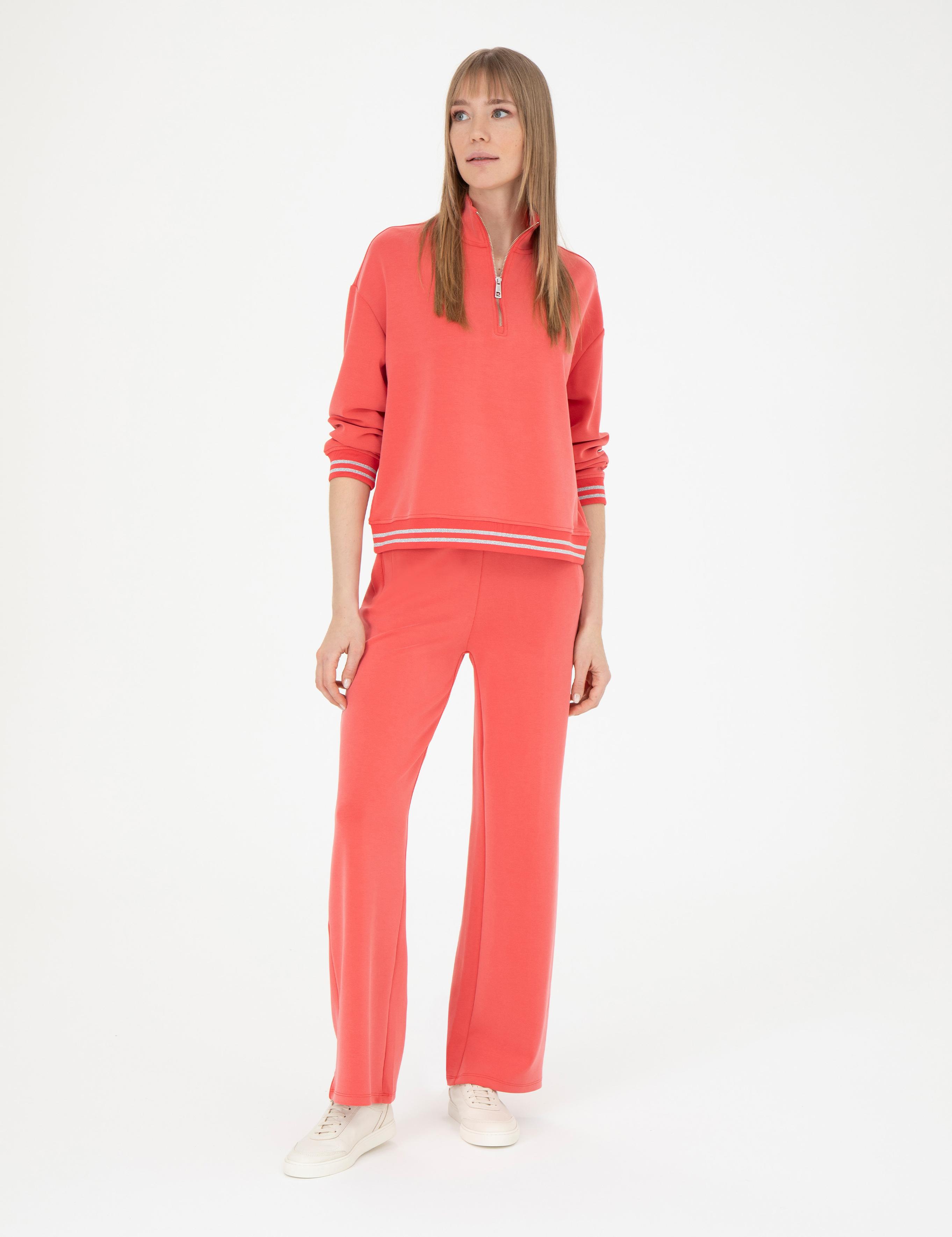 Nar Çiçeği Oversize Sweatshirt