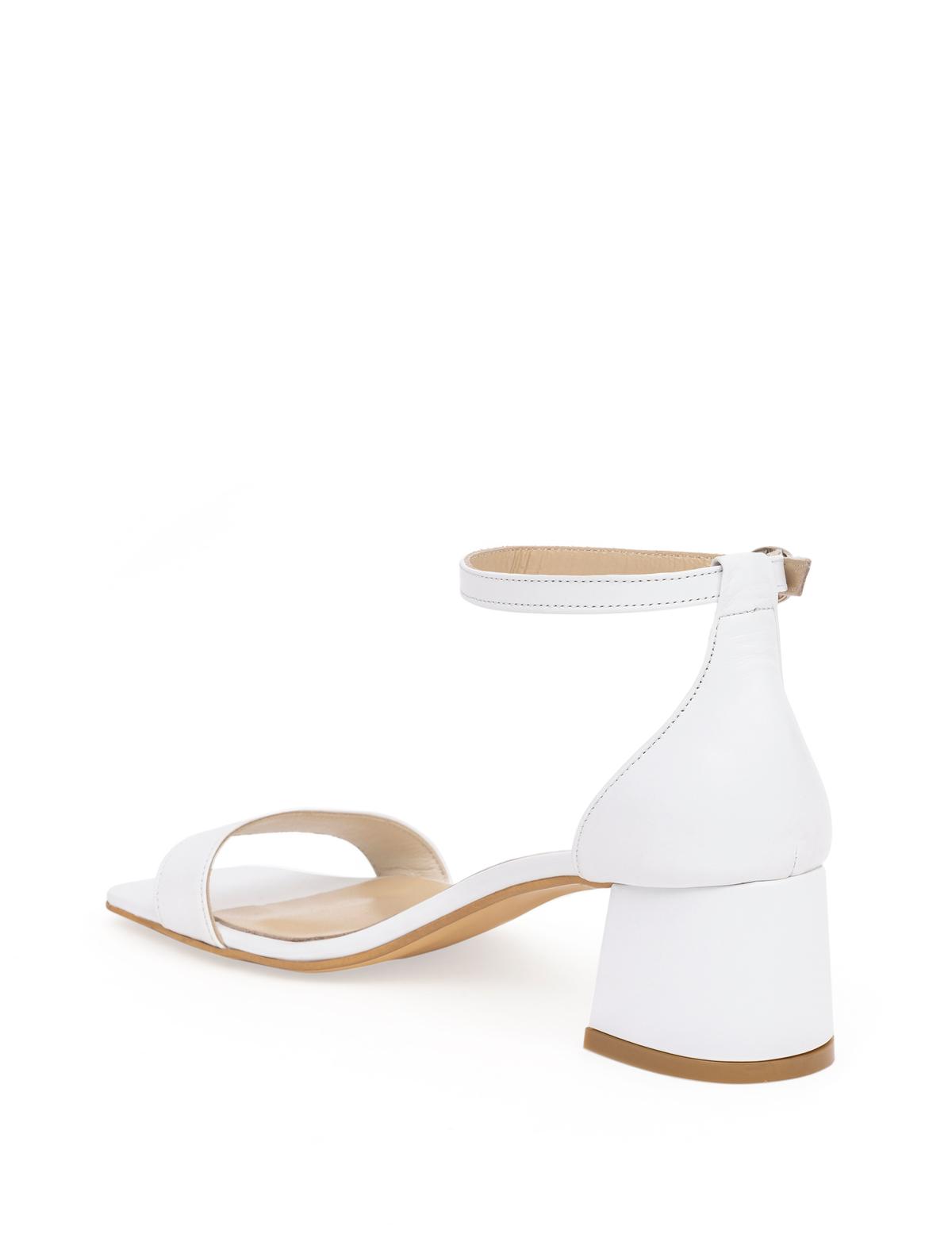 Beyaz Topuklu Ayakkabı - 50287578018