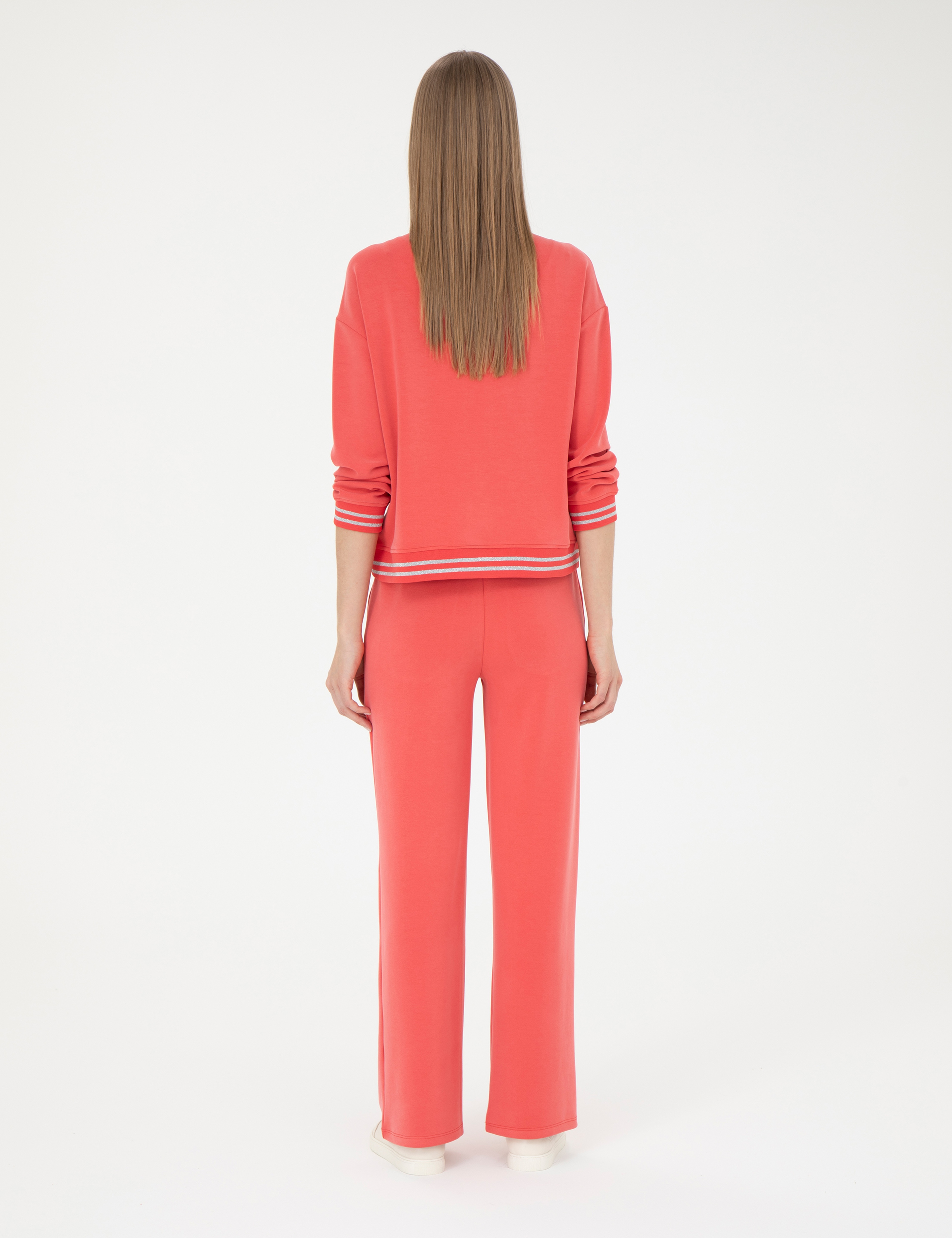 Nar Çiçeği Loose Fit Eşofman Altı - Image 4