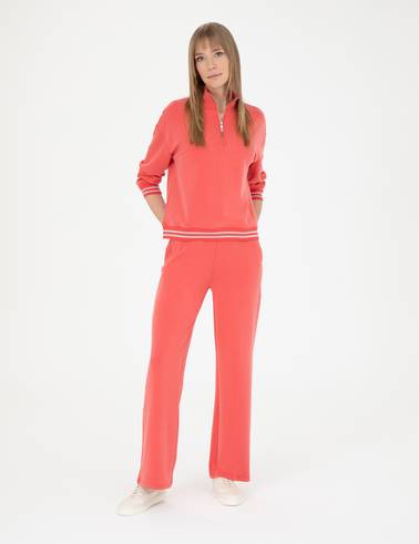 Nar Çiçeği Loose Fit Eşofman Altı