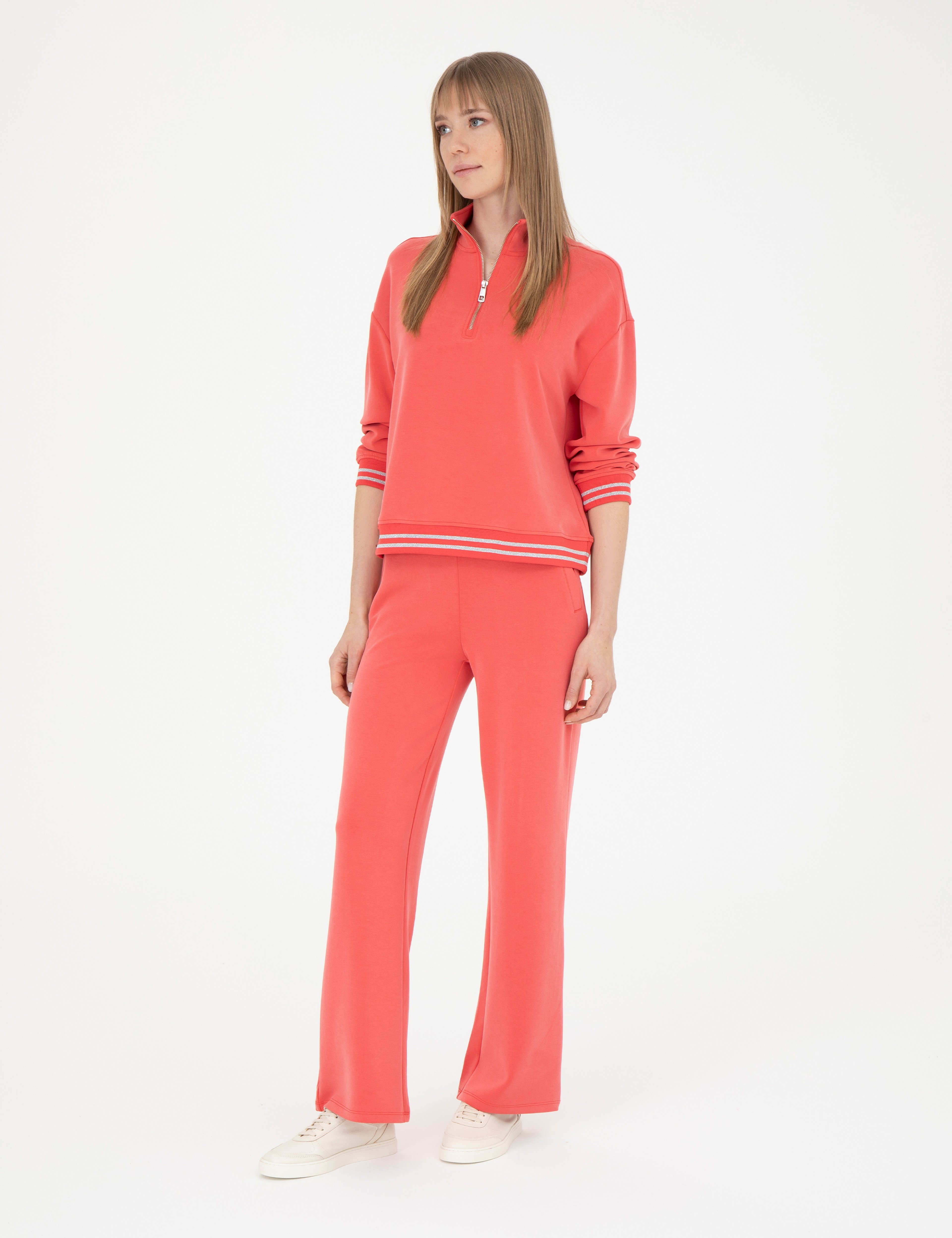 Nar Çiçeği Loose Fit Eşofman Altı - Image 1
