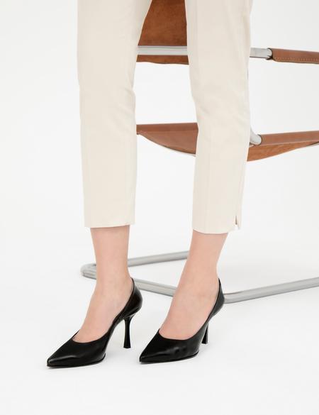 Siyah Topuklu Ayakkabı - 50287350012