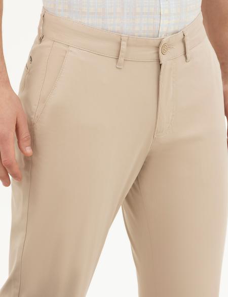 Bej Regular Fit Kanvas Pantolon - 50288510174
