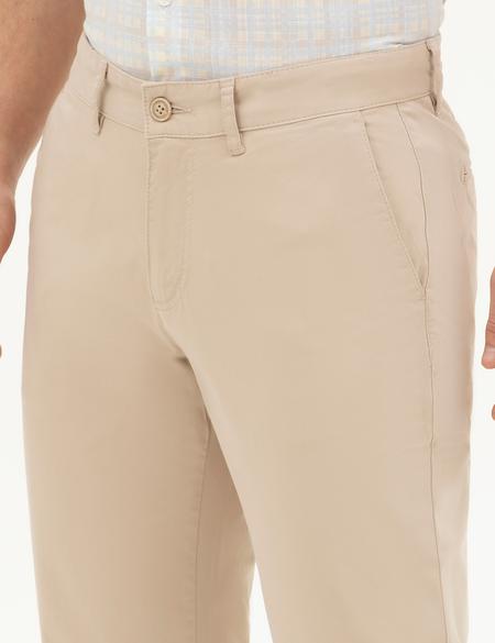 Bej Regular Fit Kanvas Pantolon - 50288510174