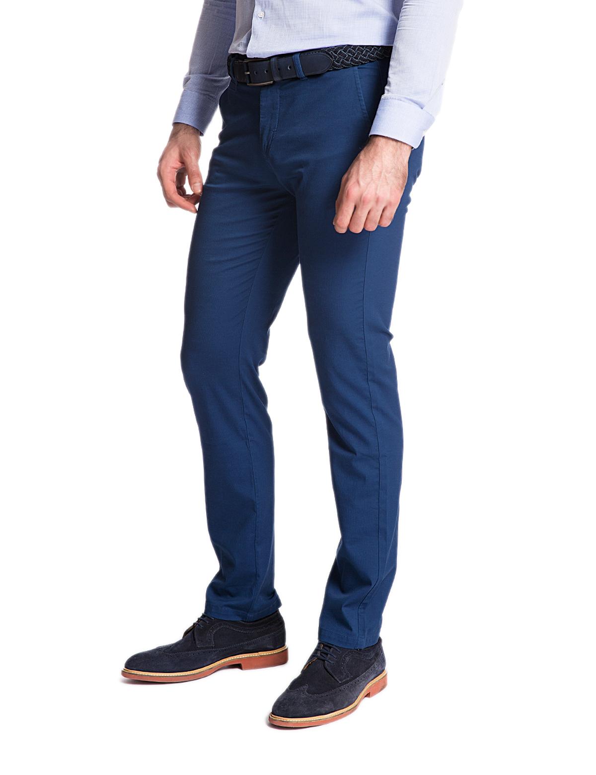 İndigo Slim Fit Kanvas Pantolon - 50155761040