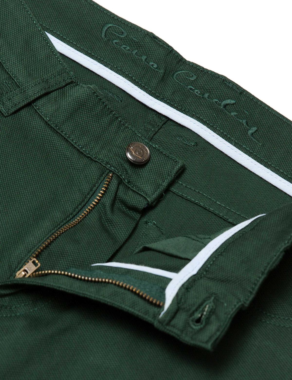 Koyu Yeşil Slim Fit Kanvas Pantolon - 50168747123