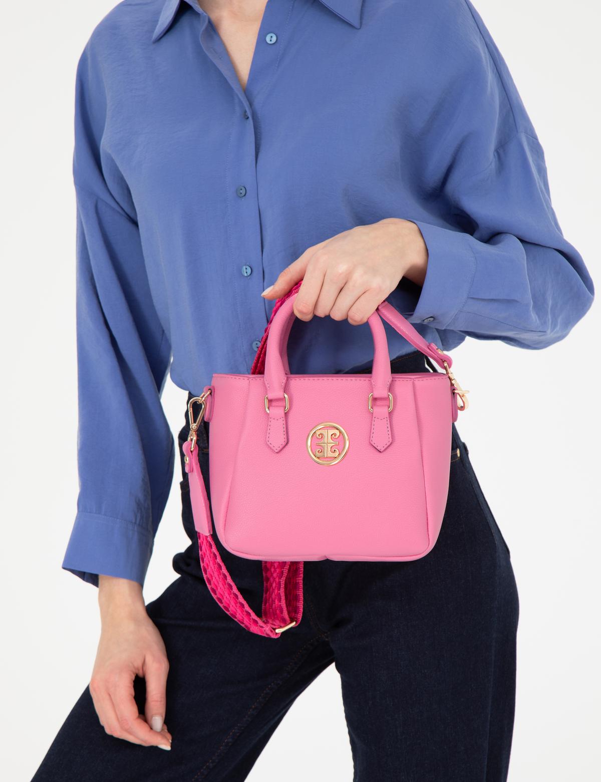 Pembe Çapraz Çanta - 50287534004