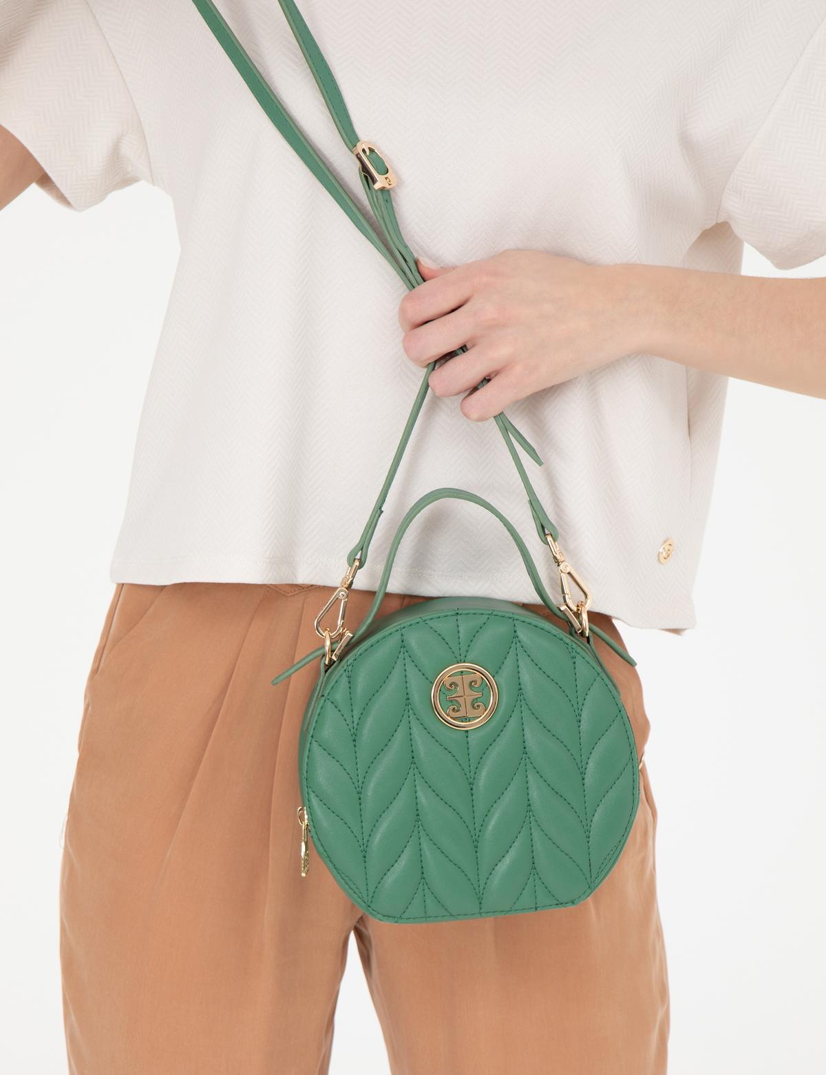 Yeşil Çapraz Çanta - 50287470003