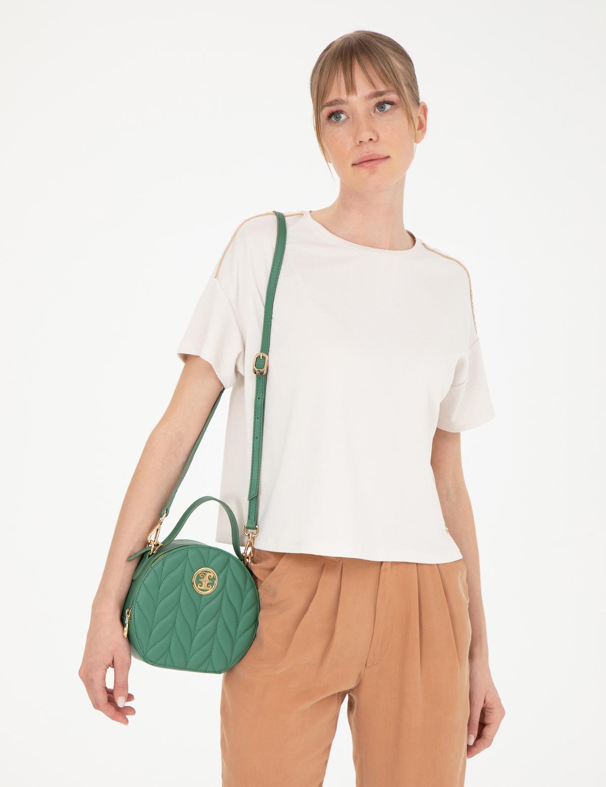 Yeşil Çapraz Çanta