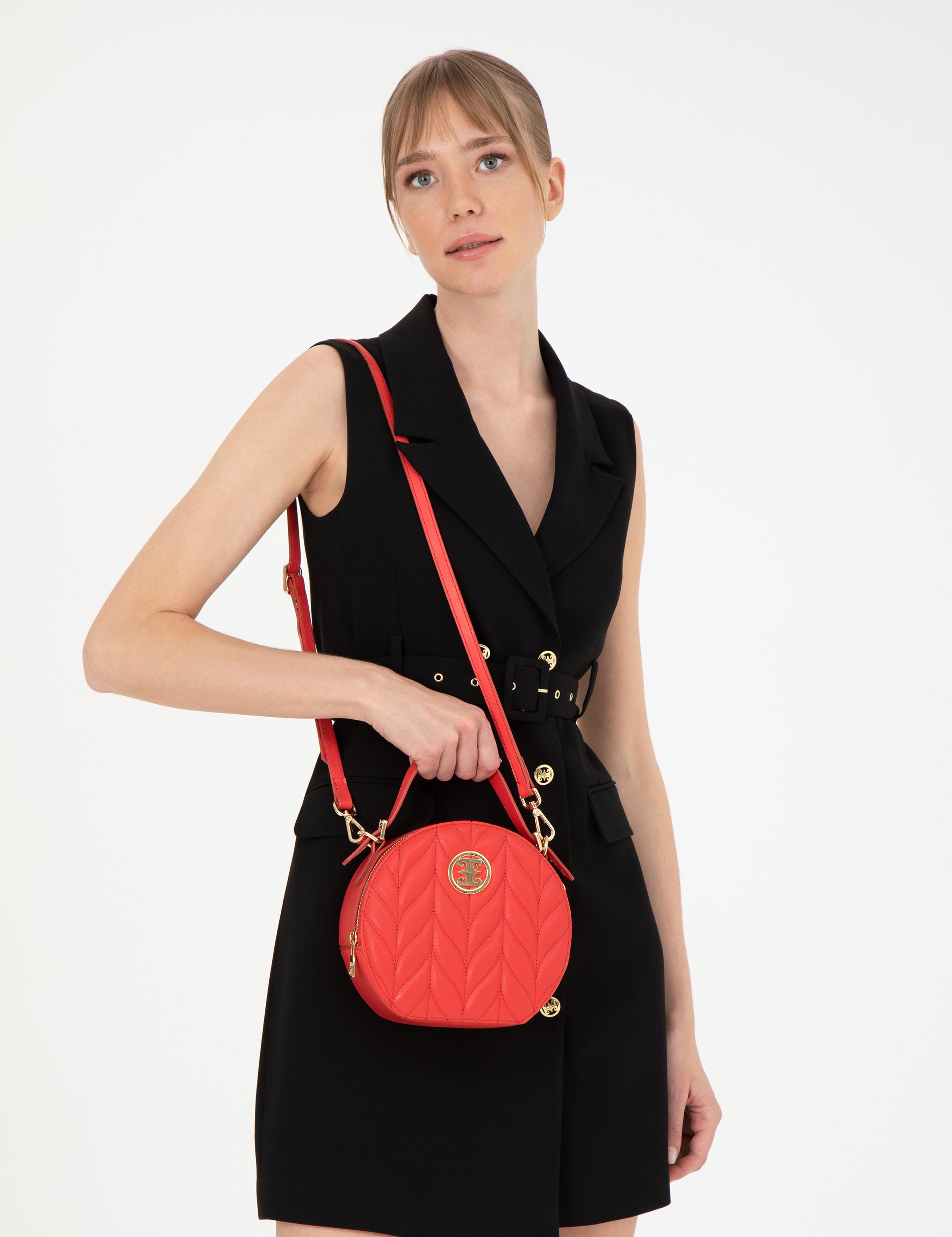 Nar Çiçeği Çapraz Çanta