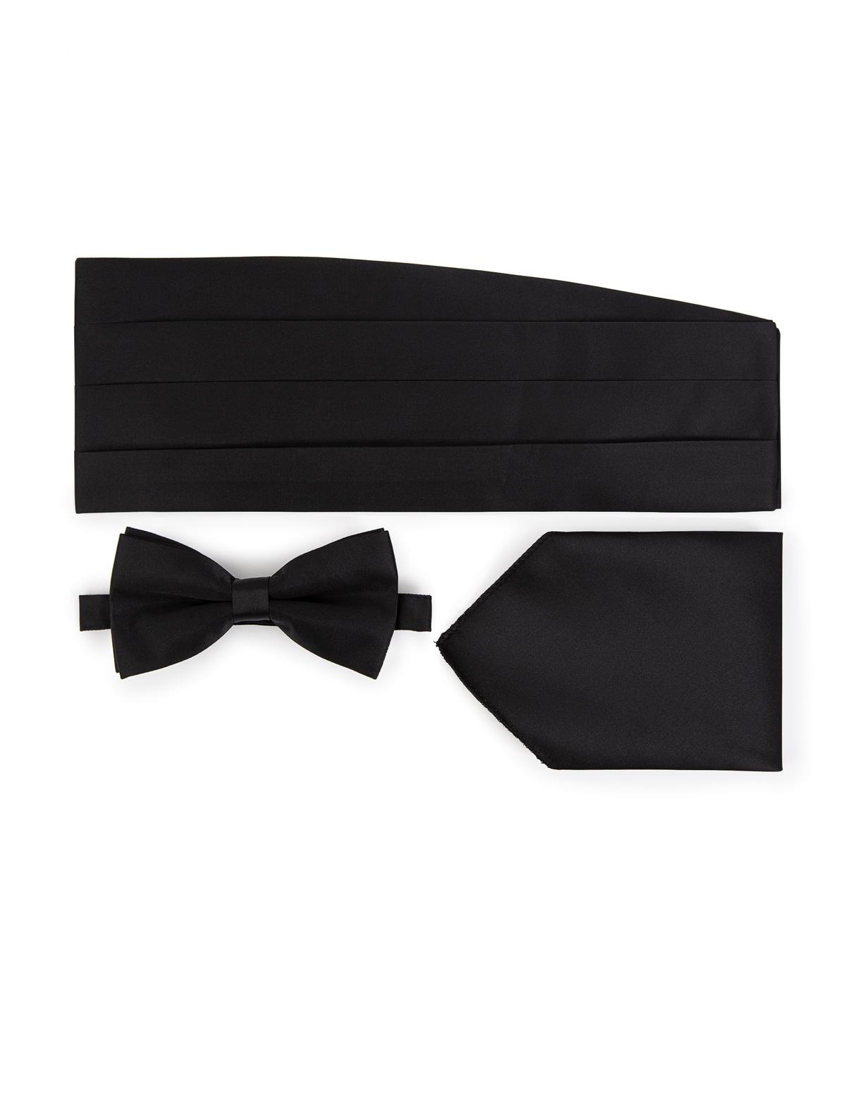 Siyah Papyon & Kuşak Seti