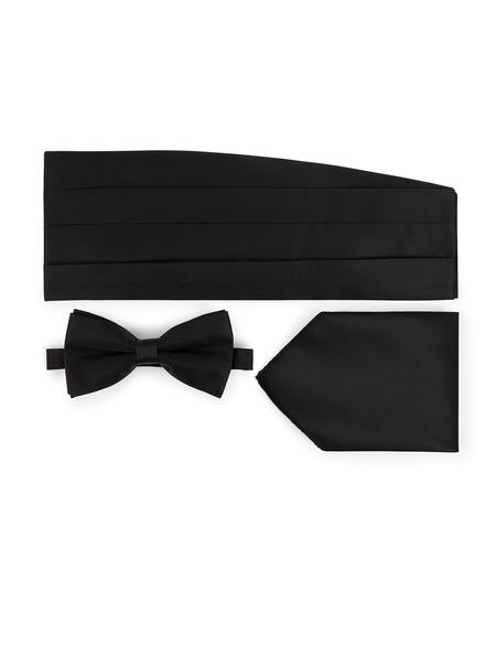 Siyah Papyon & Kuşak Seti - 50245508001