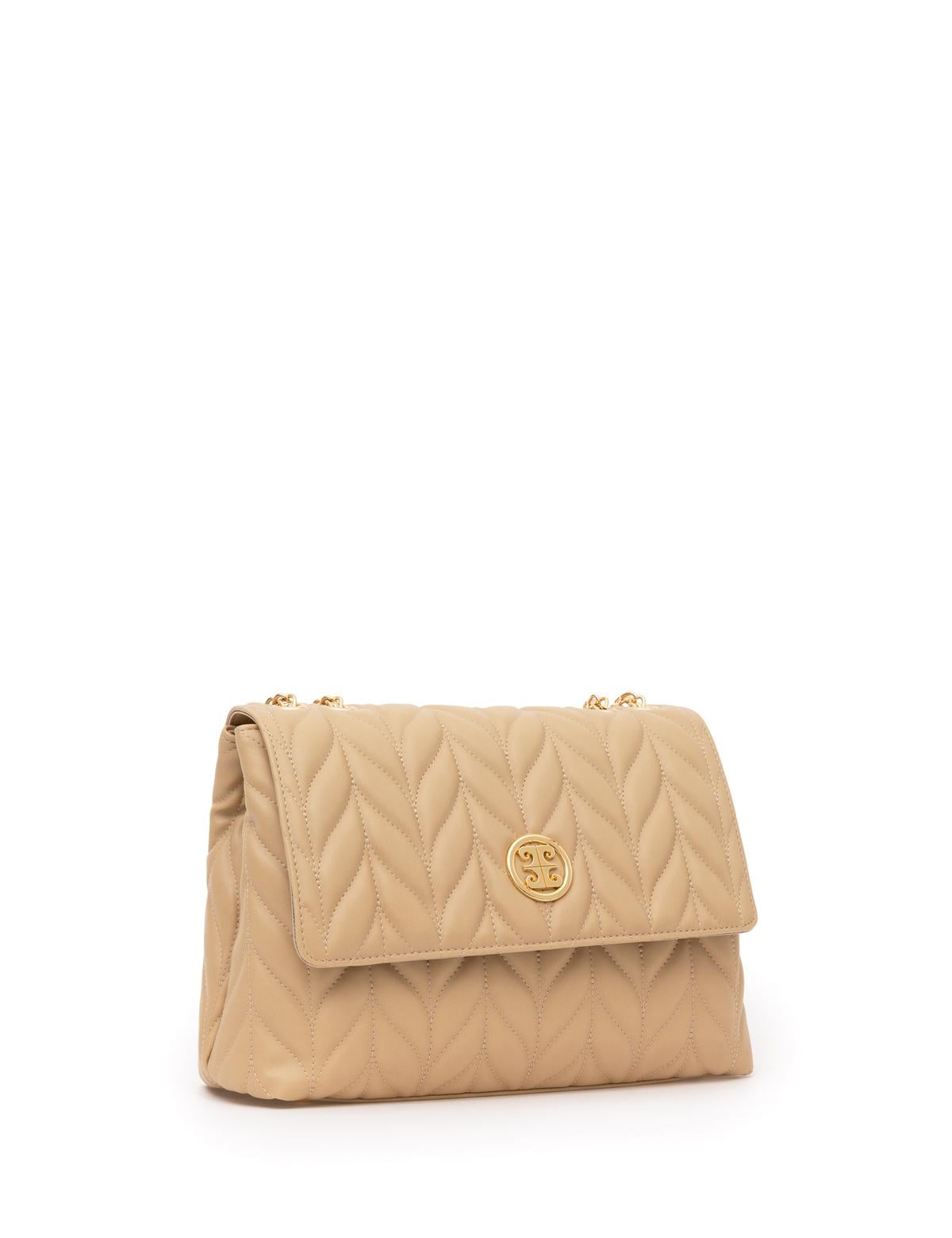 Bej Omuz Çantası - 50287539002