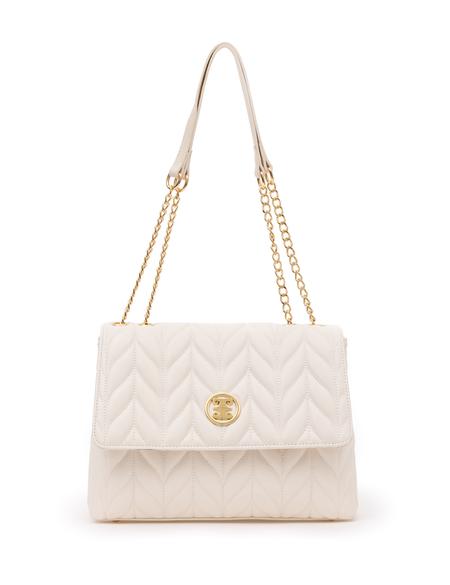 Ekru Omuz Çantası - 50287539007