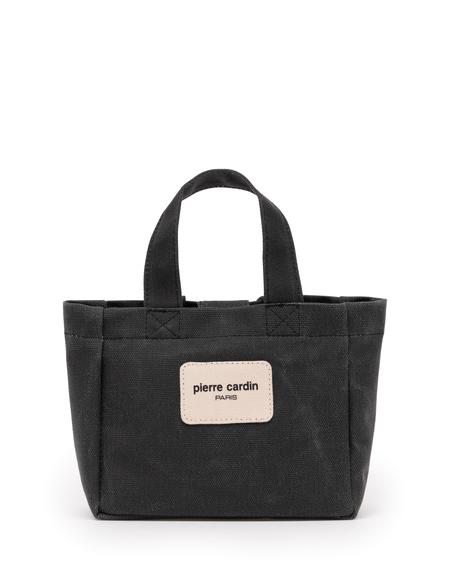 Siyah Kanvas Çanta - 50291672001