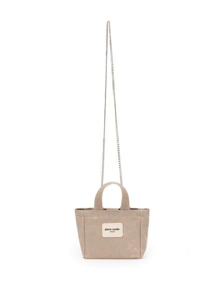 Bej Kanvas Çanta - 50291672005