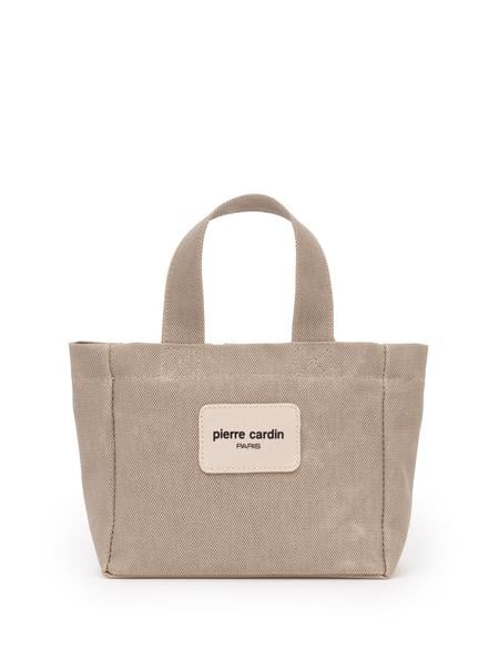 Bej Kanvas Çanta - 50291672005