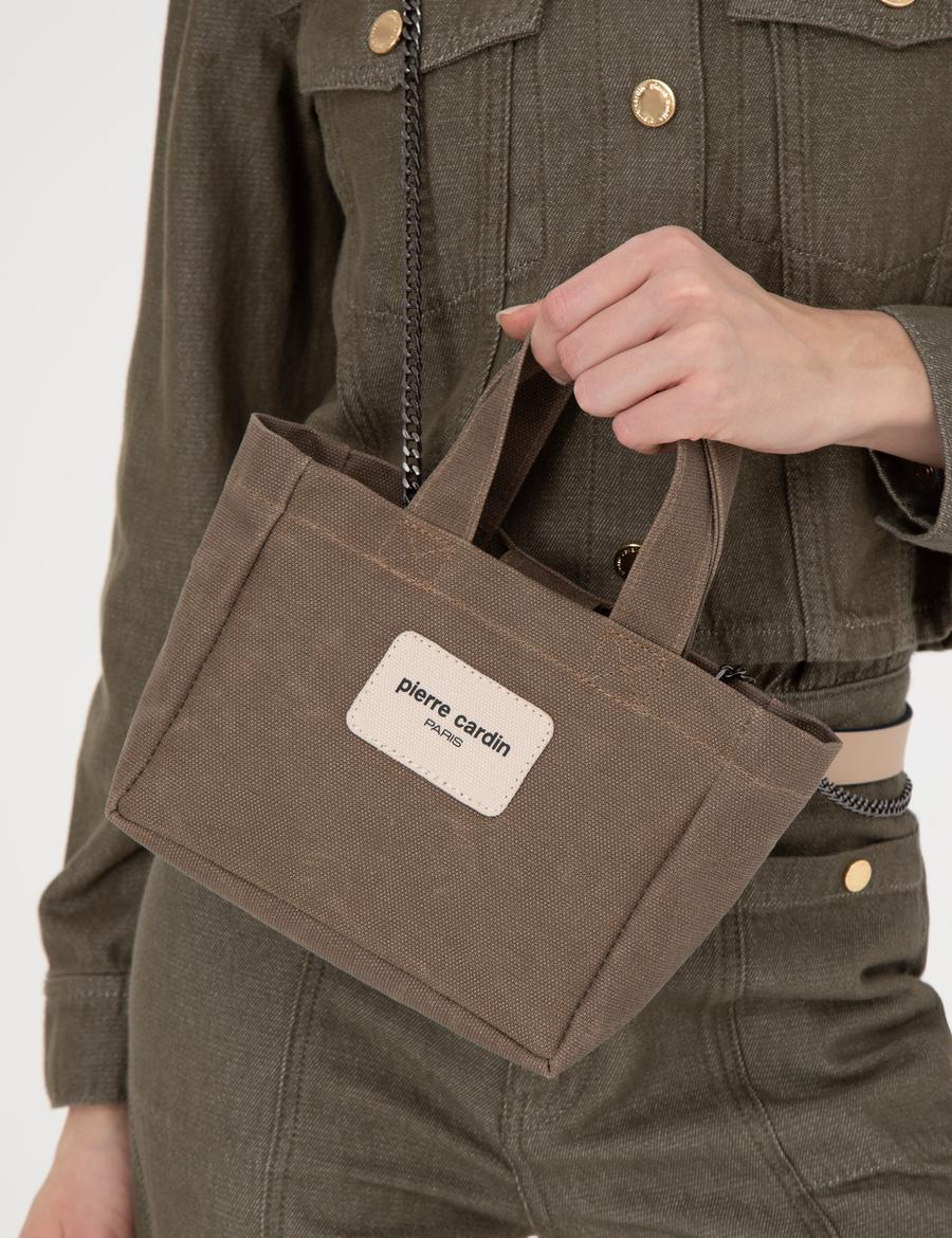 Kahverengi Kanvas Çanta