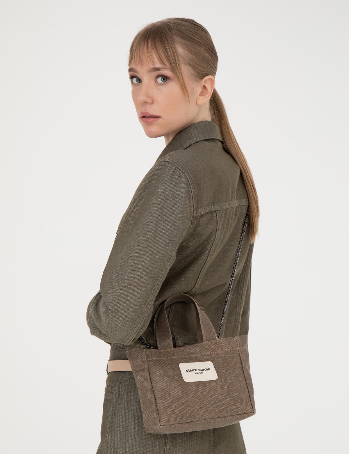 Kahverengi Kanvas Çanta