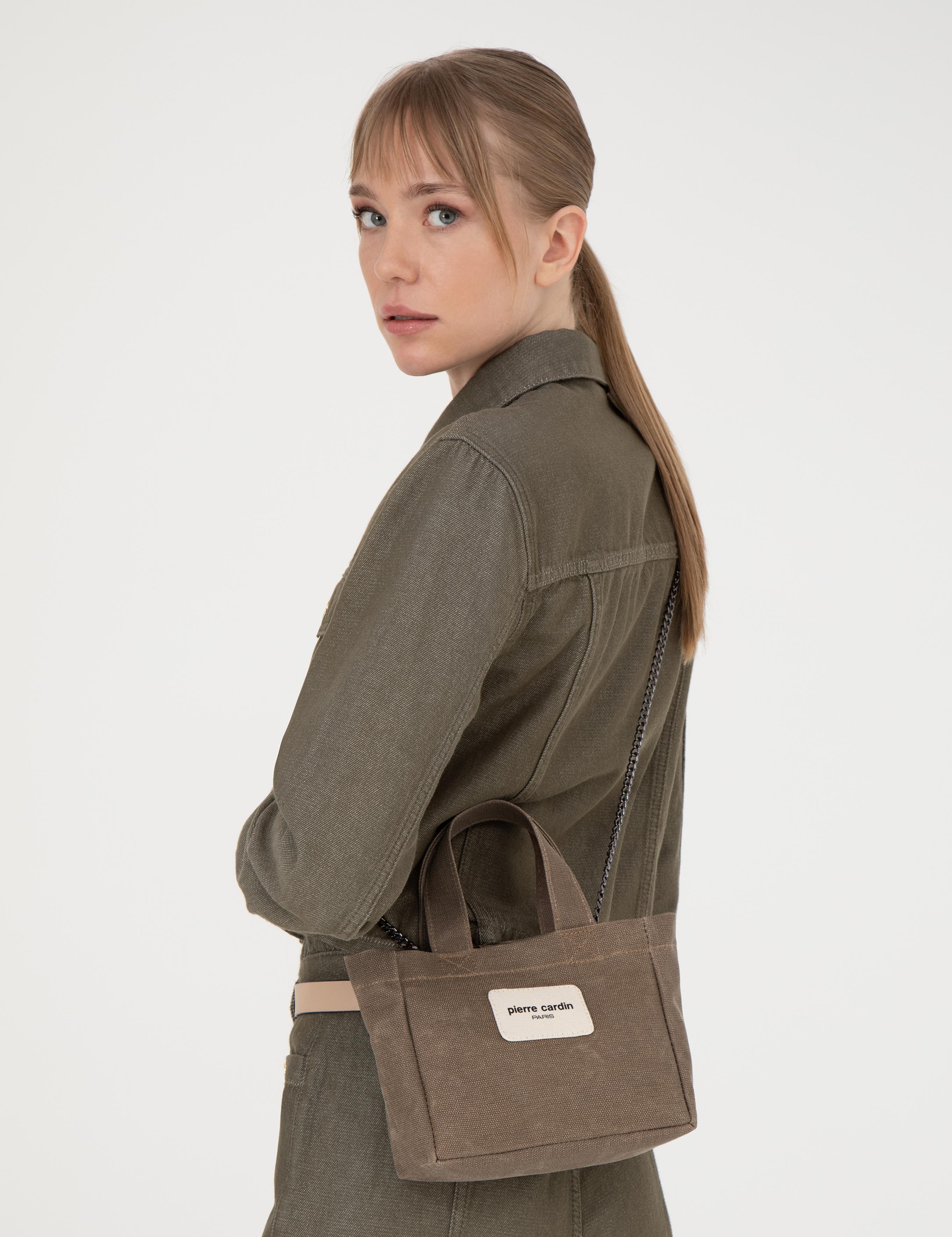 Kahverengi Kanvas Çanta