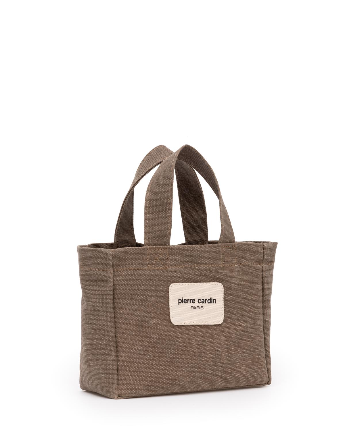 Kahverengi Kanvas Çanta - 50291672004