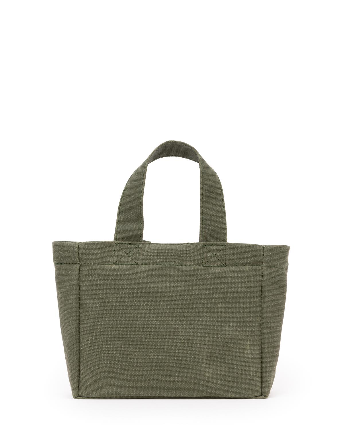 Haki Kanvas Çanta - 50291672003