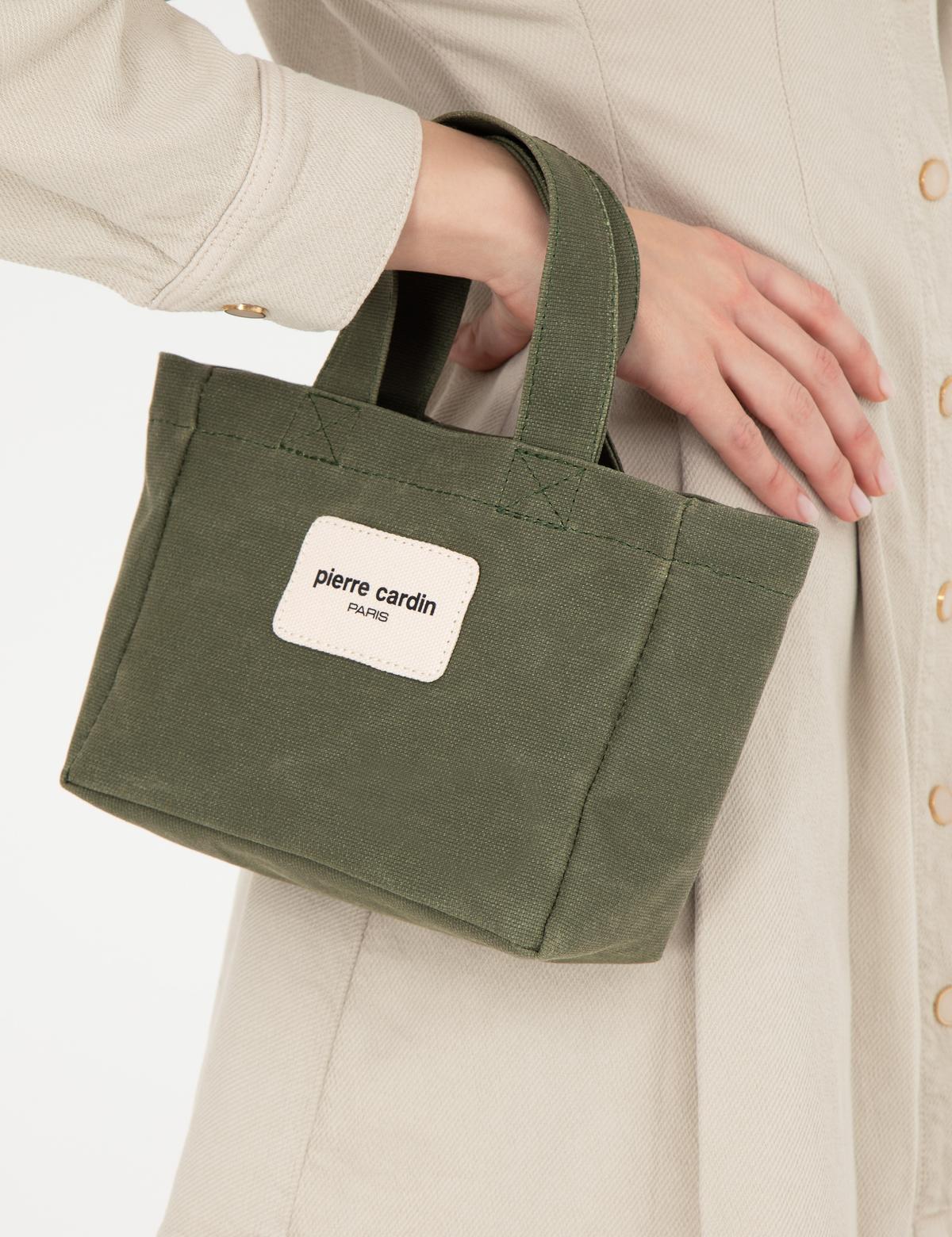 Haki Kanvas Çanta - 50291672003