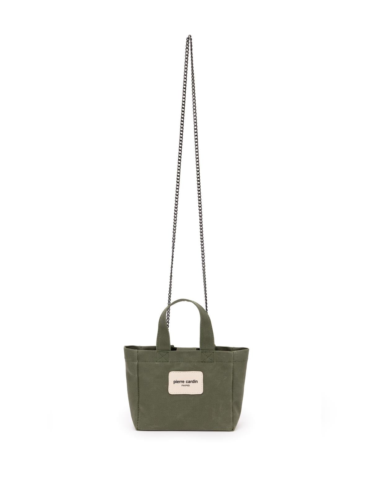 Haki Kanvas Çanta - 50291672003