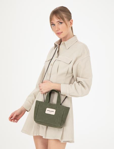 Haki Kanvas Çanta - 50291672003