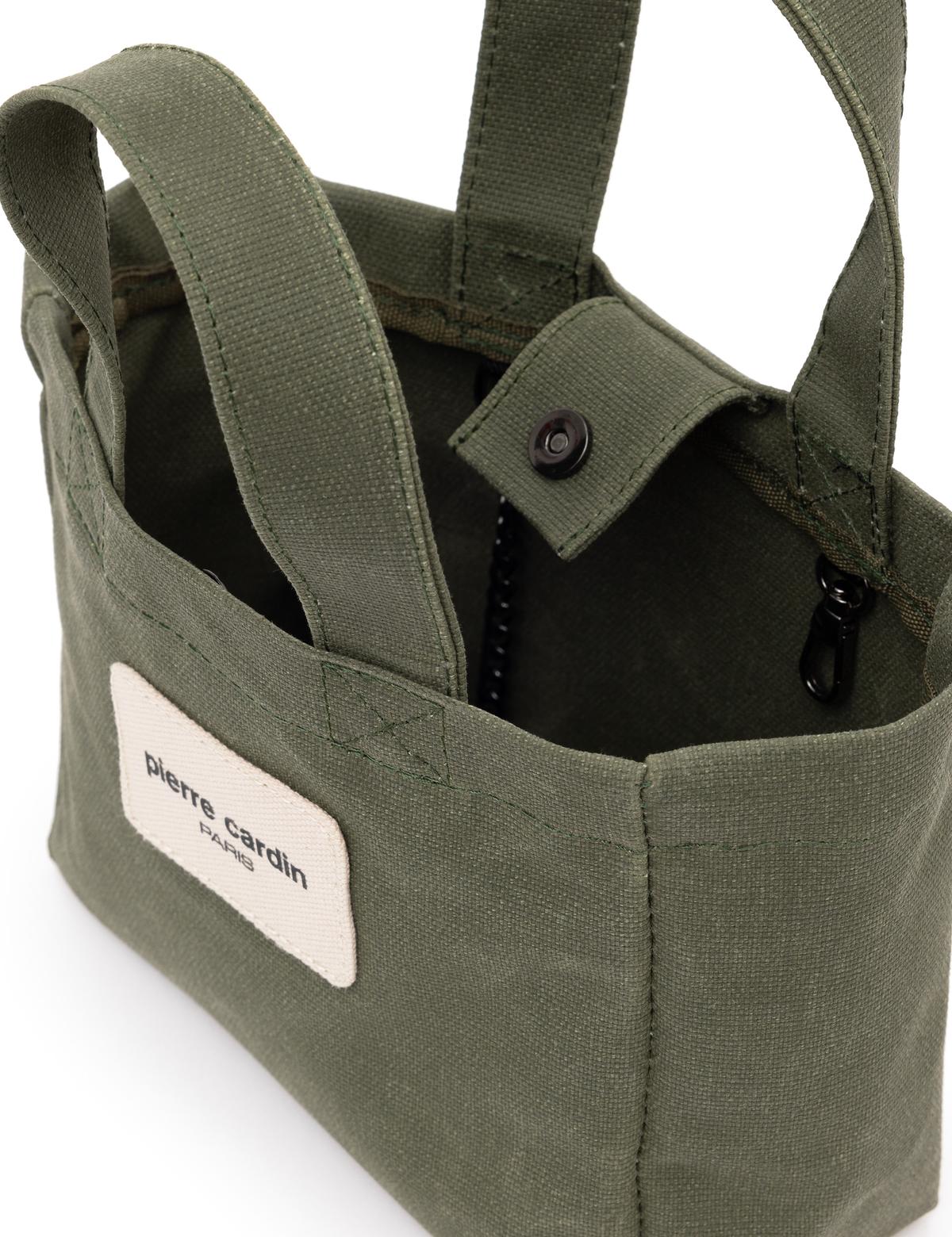 Haki Kanvas Çanta - 50291672003