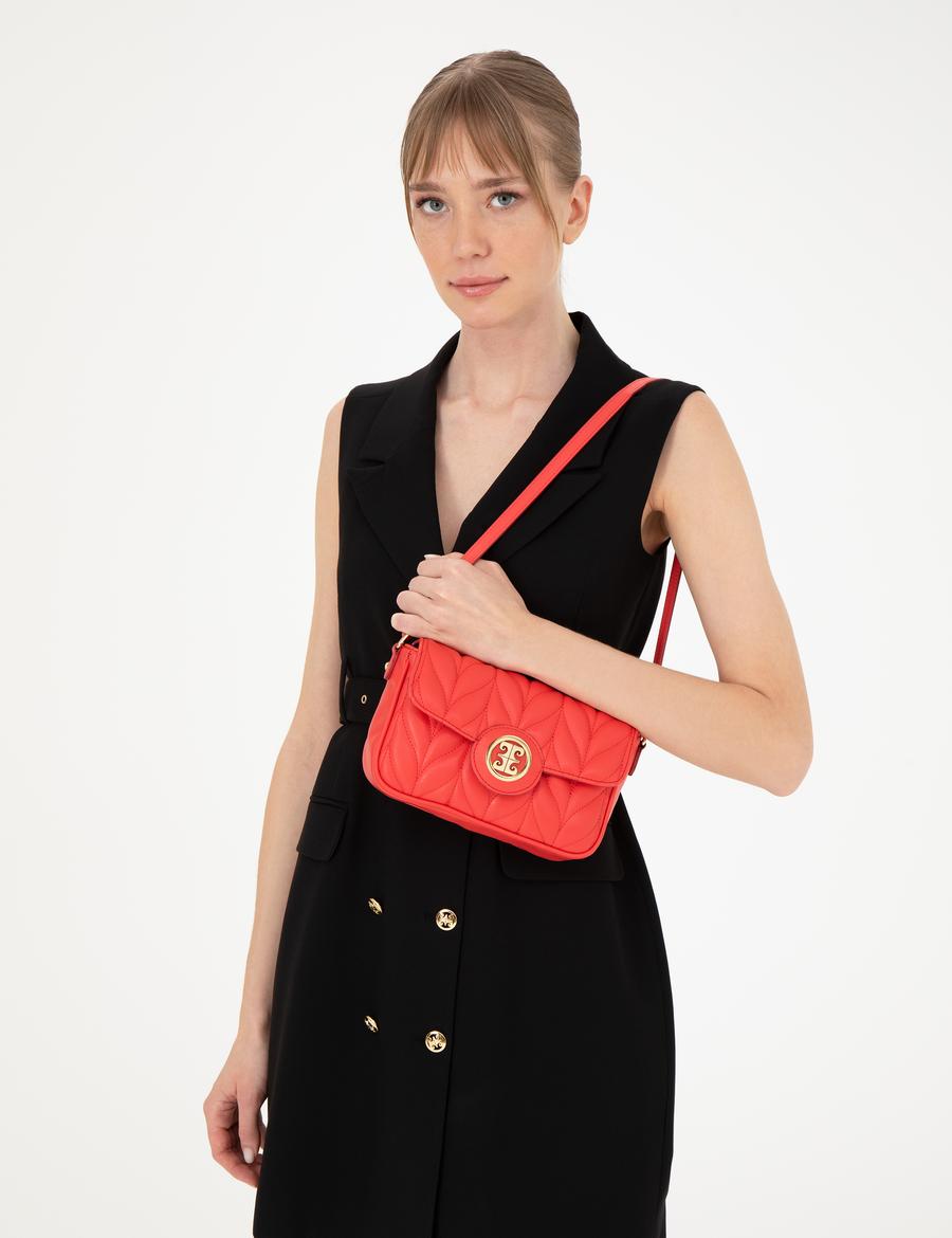 Nar Çiçeği Omuz Çantası