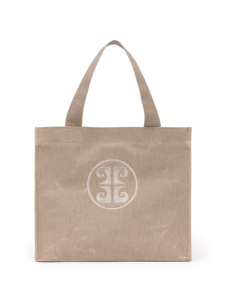 Bej Kanvas Çanta - 50287441004