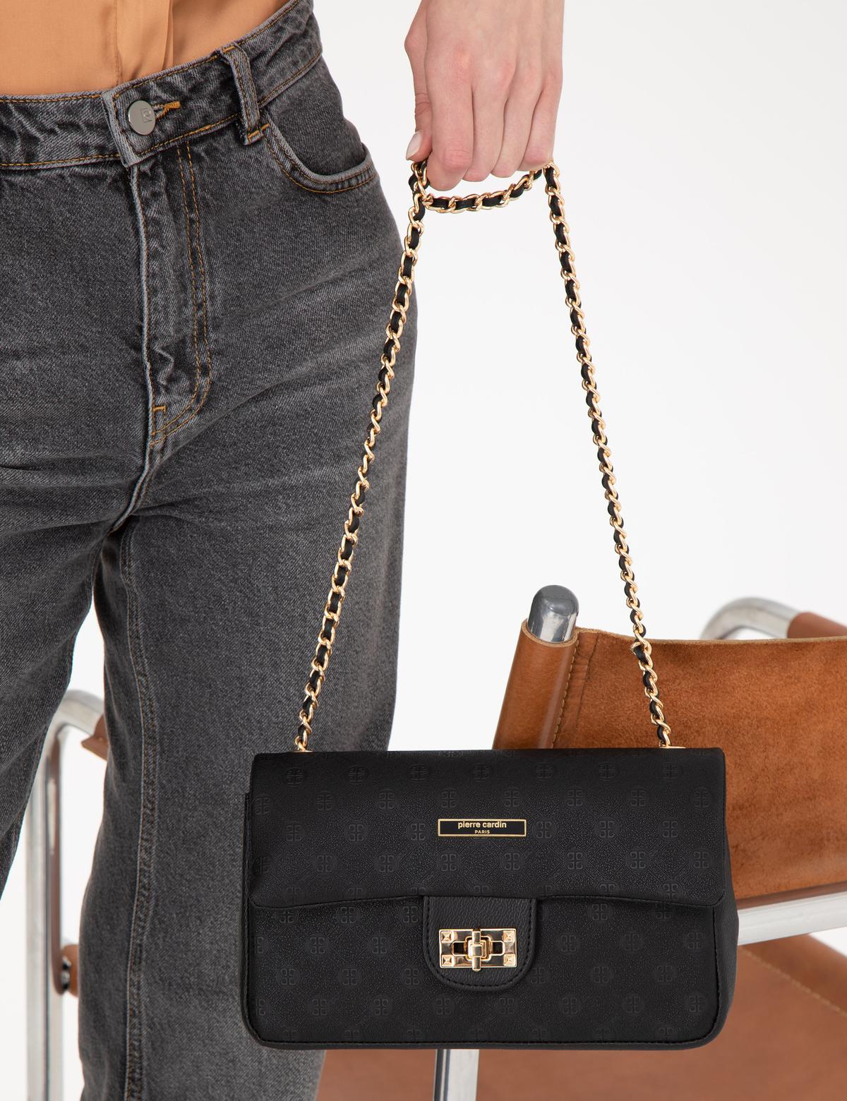 Siyah Omuz Çantası - 50281768001