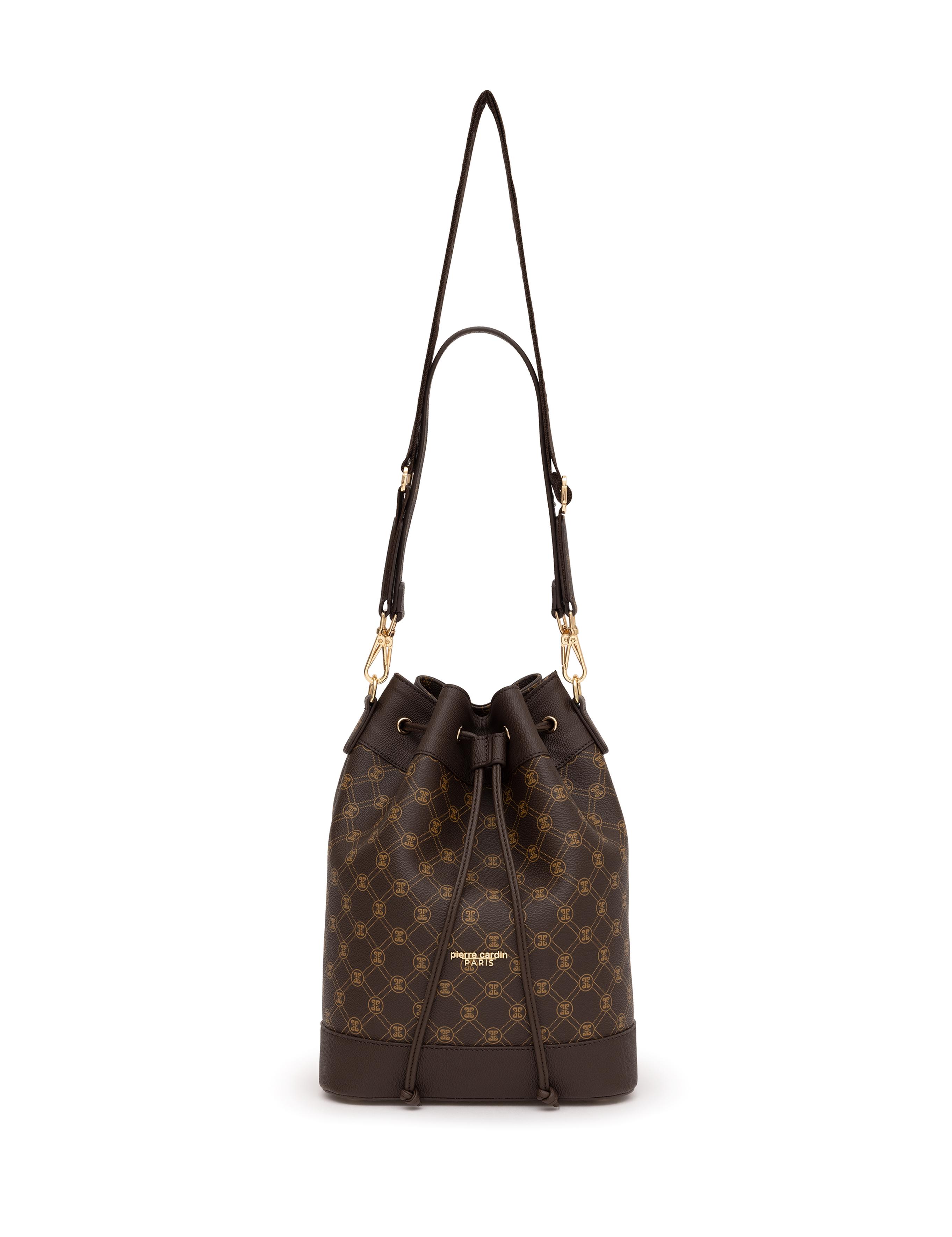 Kahverengi Büzgülü Çanta