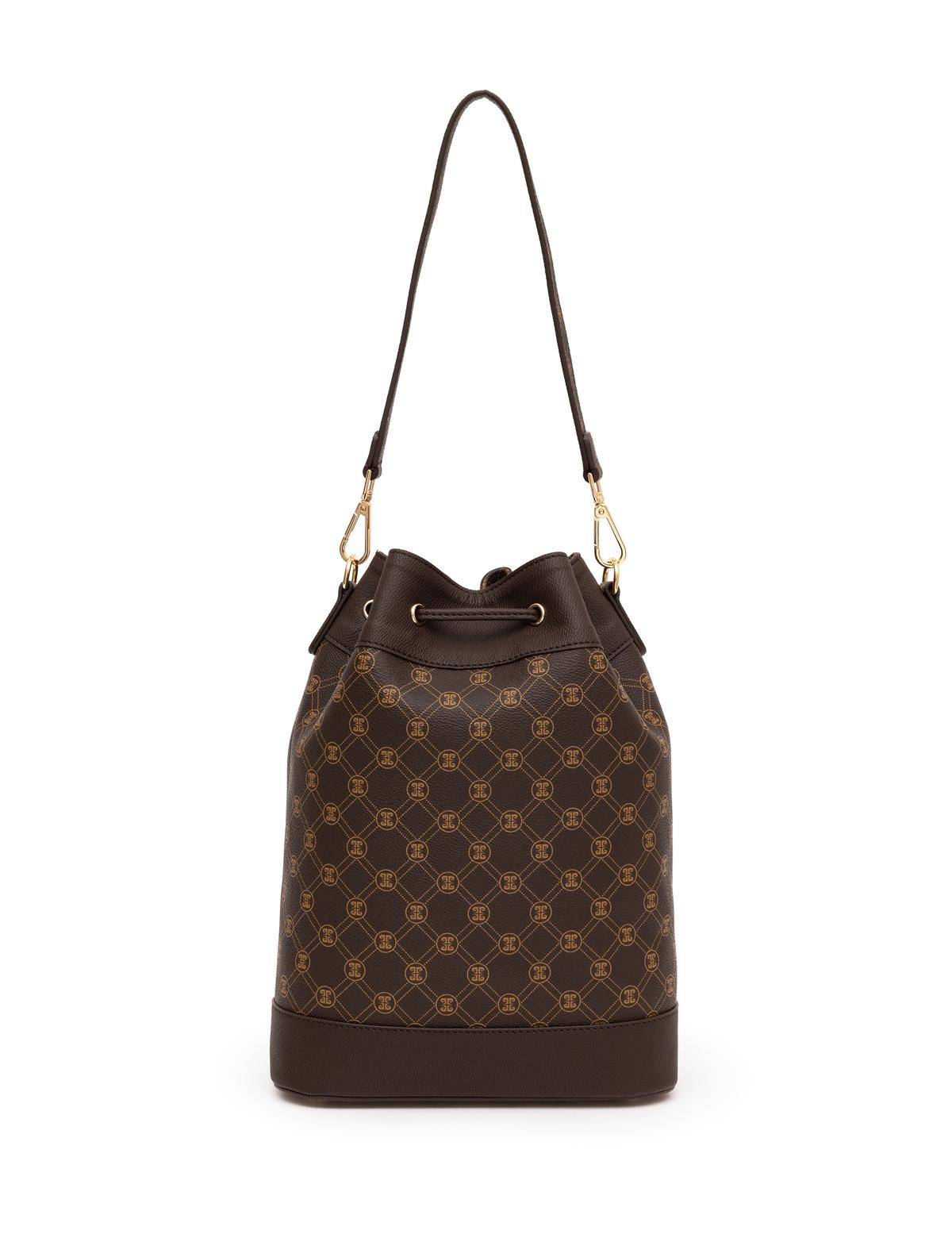 Kahverengi Büzgülü Çanta - 50281497001