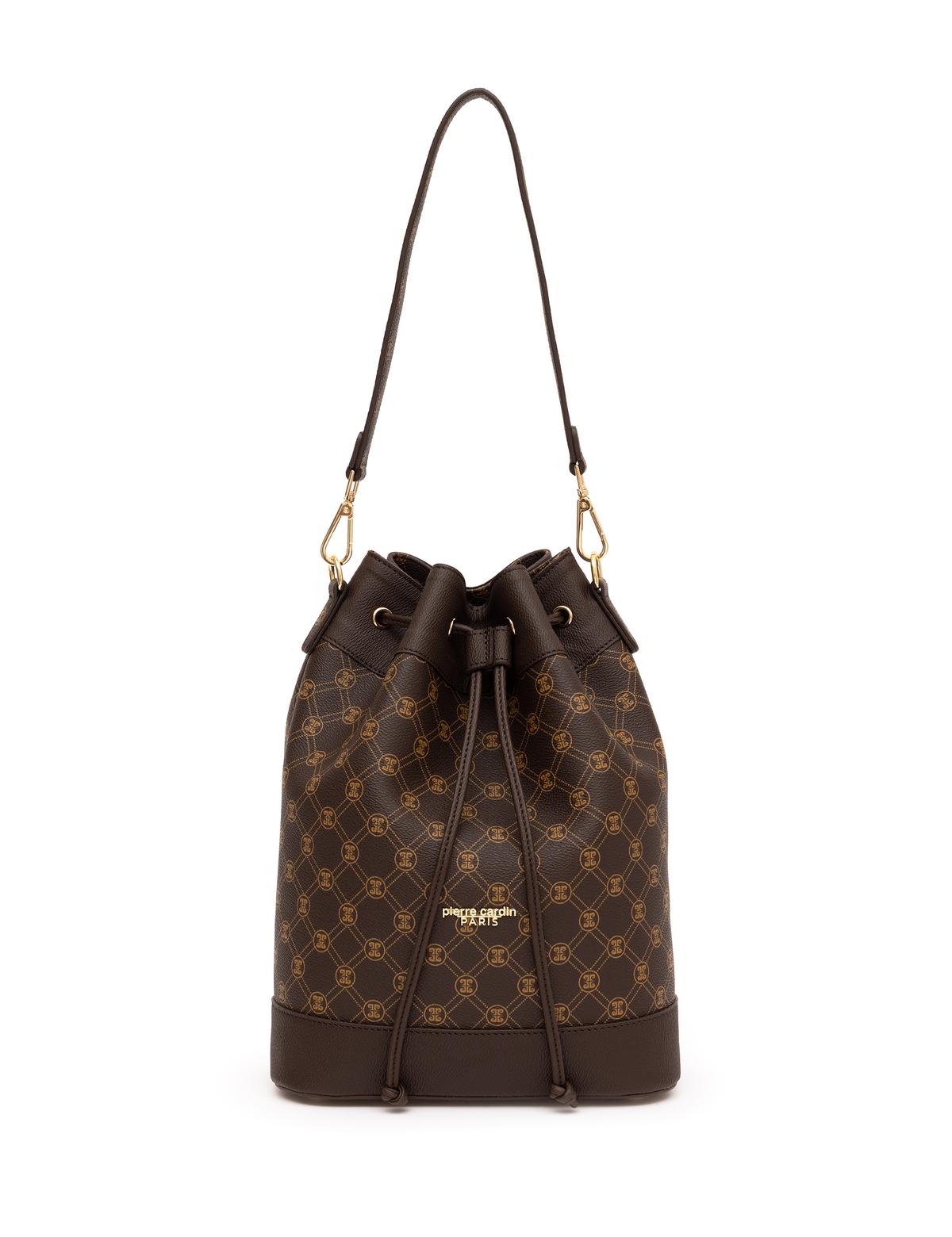 Kahverengi Büzgülü Çanta - 50281497001