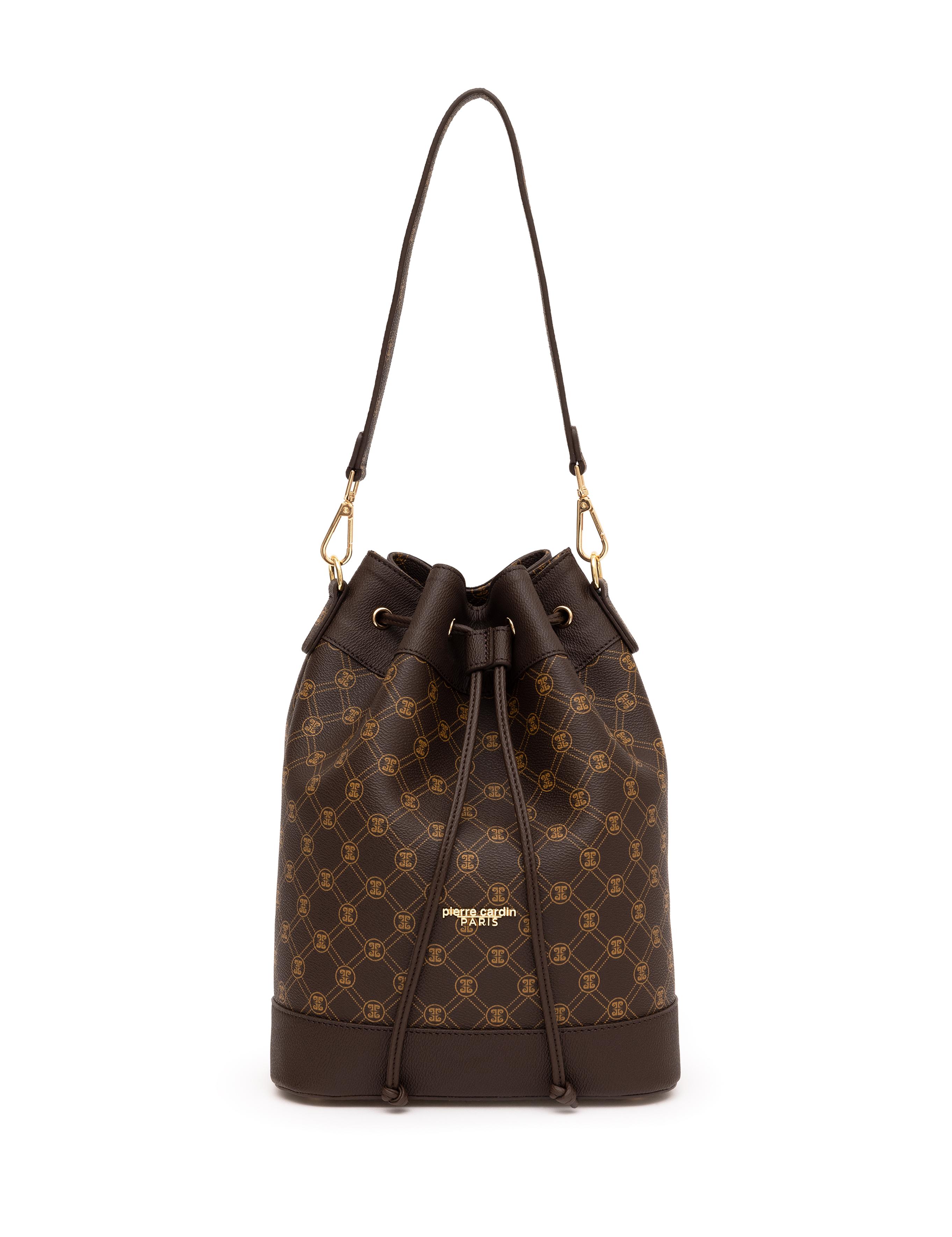 Kahverengi Büzgülü Çanta