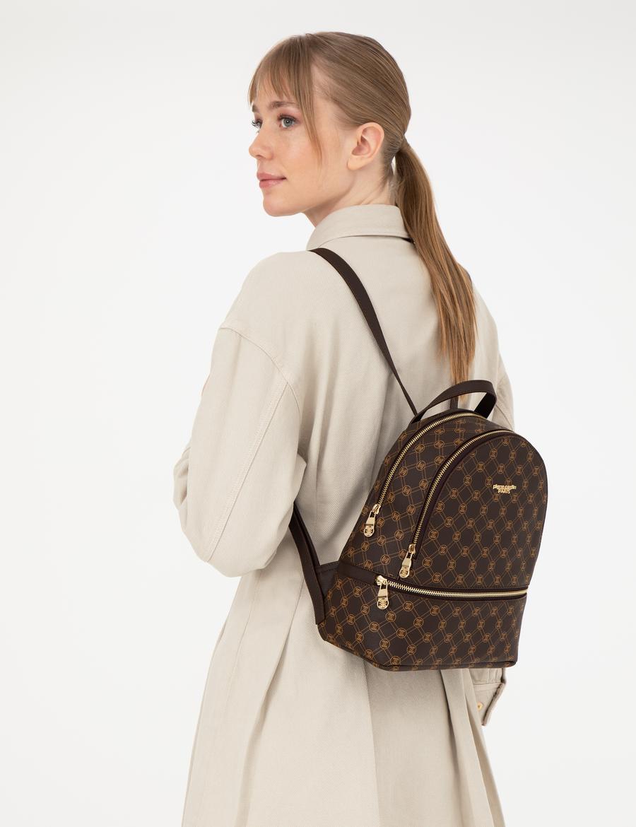 Kahverengi Sırt Çantası