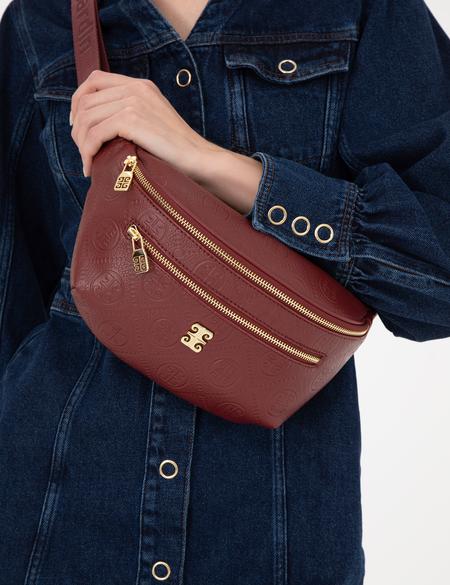 Bordo Bel Çantası - 50291659001