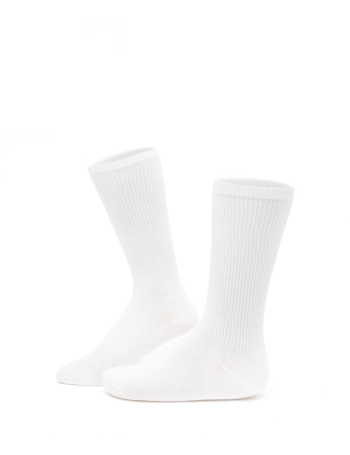 Erkek Beyaz Çorap