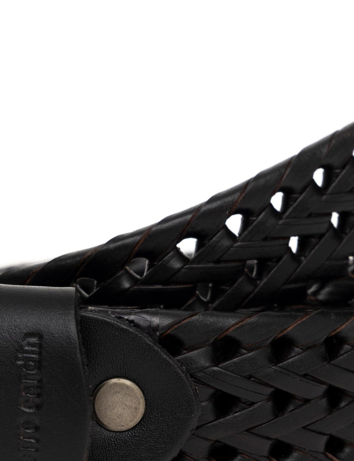 Siyah Örgü Kemer - 50266112013