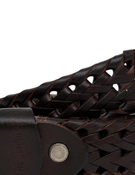 Kahverengi Örgü Kemer - 50266112011