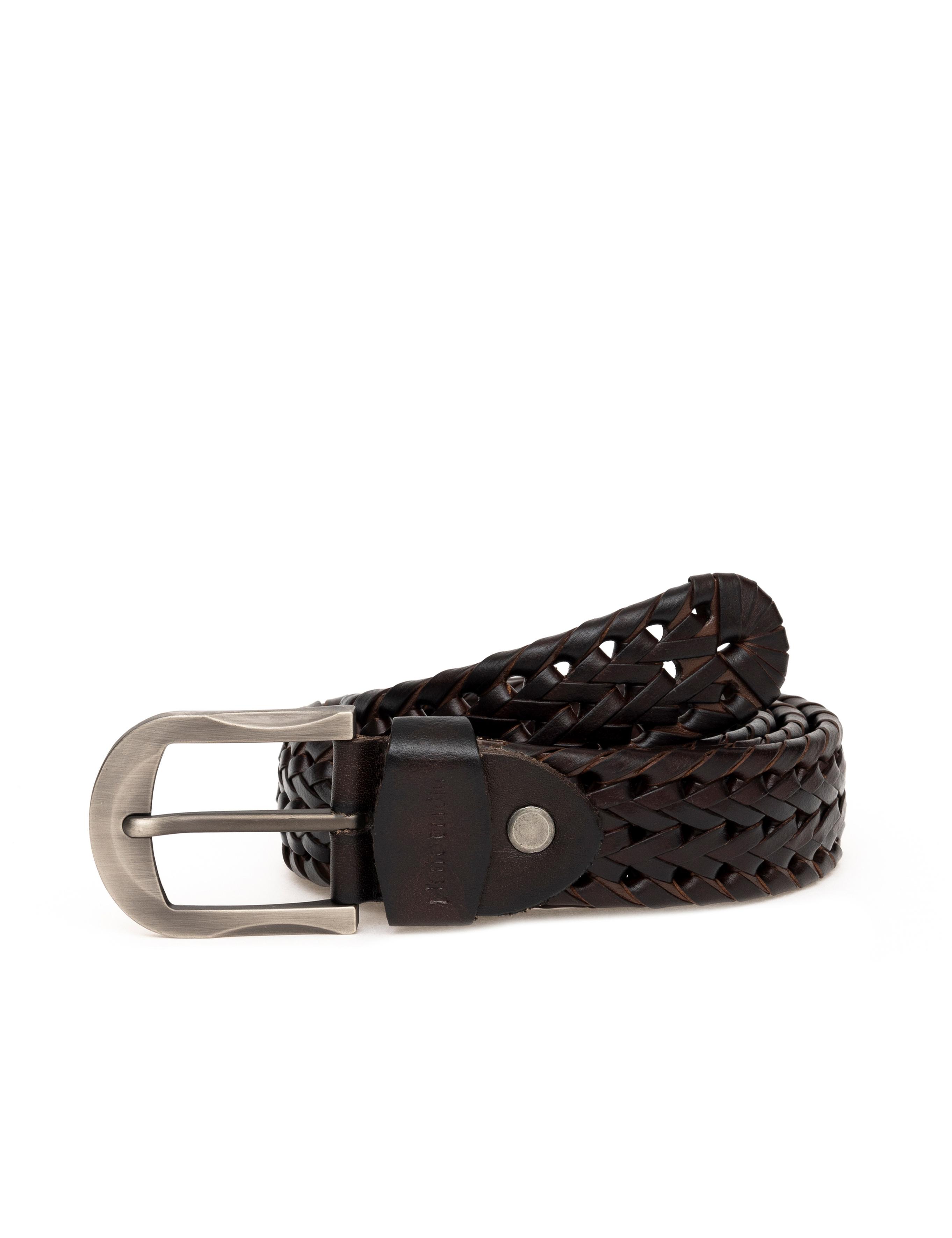 Kahverengi Örgü Kemer