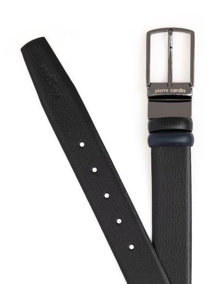 Siyah Çift Taraflı Kemer - 50293575002