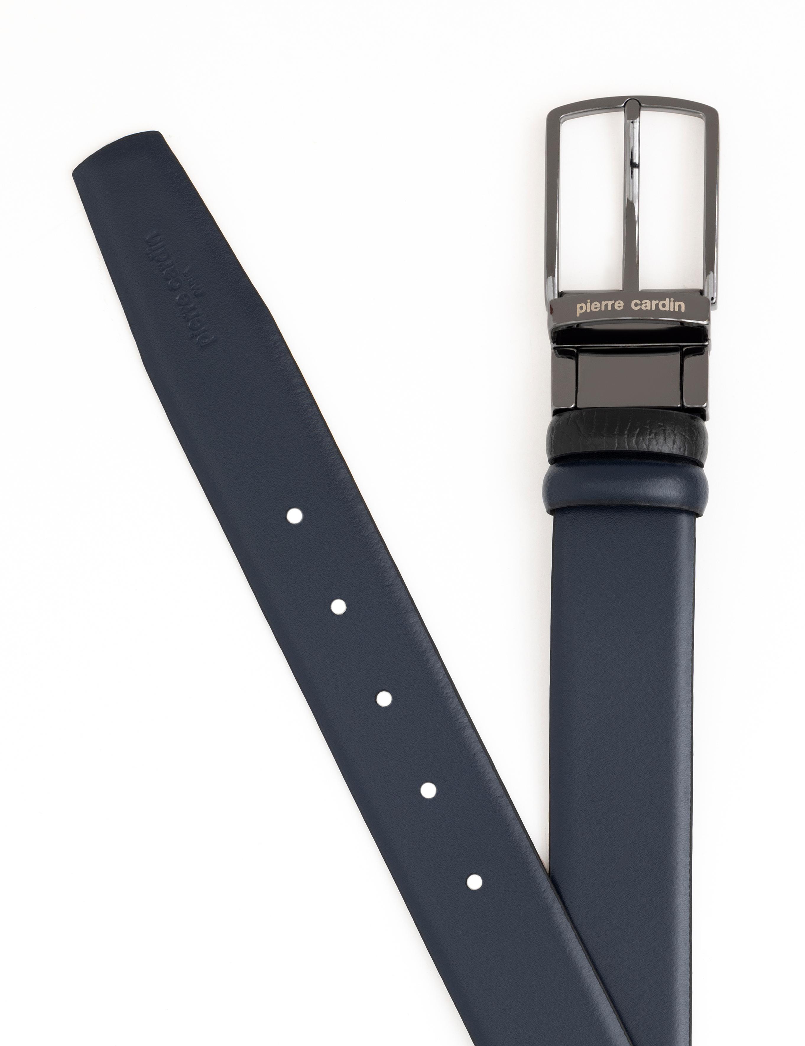 Siyah Çift Taraflı Kemer