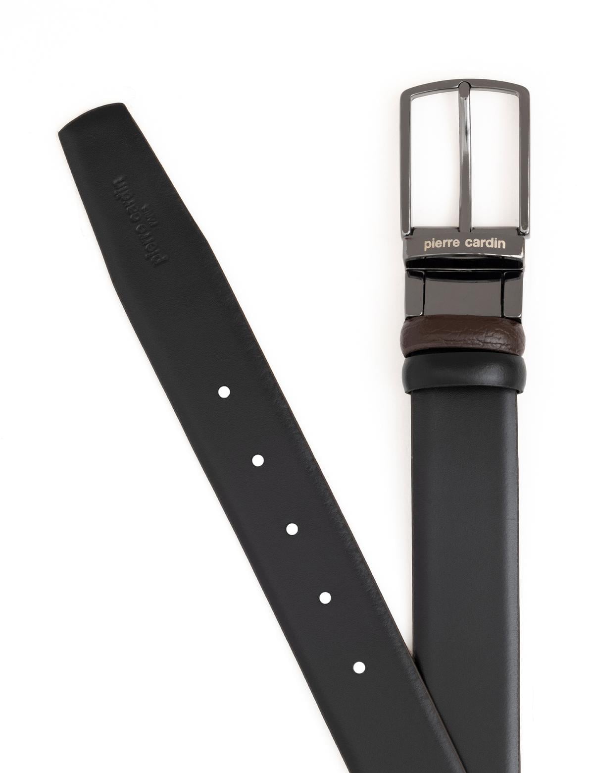 Kahverengi Çift Taraflı Kemer - 50293575005